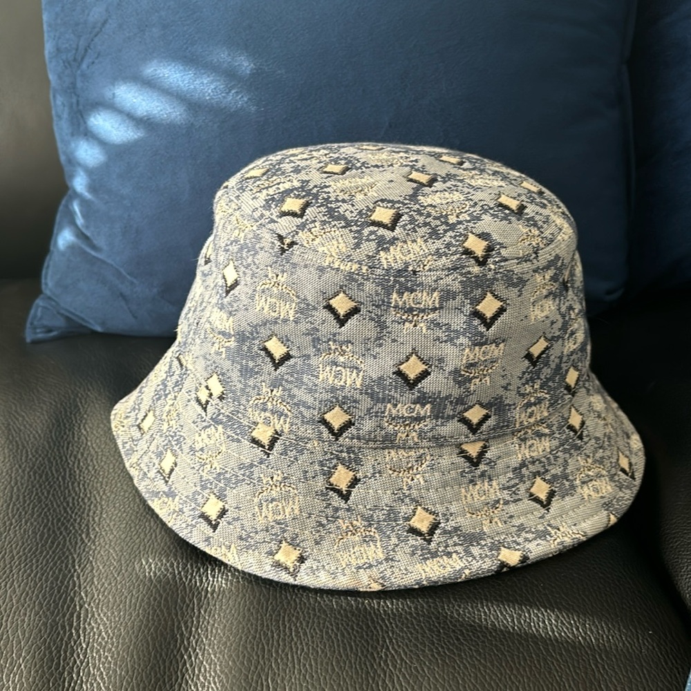 Blue Jean MCM Bucket Hat